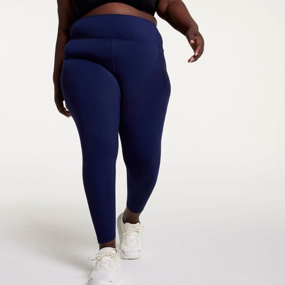 Calia NWT Inspire 7/8 Legging High Rise Opulent Blue - Picture 11 of 13